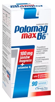 POLOMAG B6 MAX, 90 tabletek