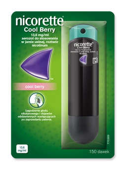 Nicorette Cool Berry 13,6 mg/ml, 150 dawek
