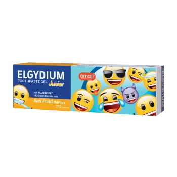 ELGYDIUM EMOJI JUNIOR Pasta do zębów dla dzieci, 50ml