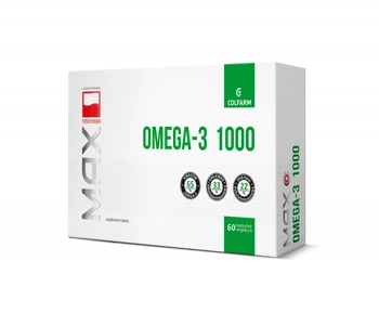 Max Omega-3 1000, 60 kapsułek