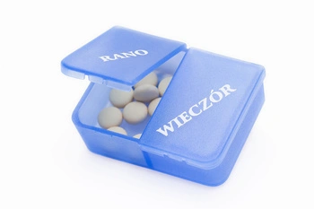 El-Comp Kasteka do dawkowania leków dwie pory dnia