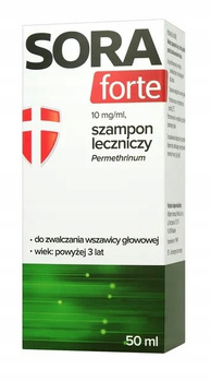 Sora Forte szampon leczniczy 0,01g/ml, 50 ml