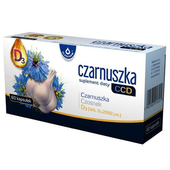 Czarnuszka CCD, 60 kapsułek