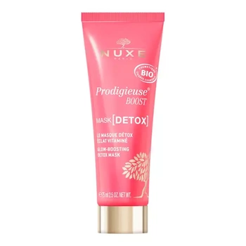 NUXE Prodigieuse Boost Rozświetlająca maska ​​DETOX, 75 ml