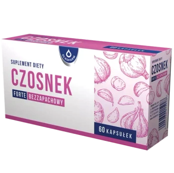 Czosnek forte bezzapachowy, 60 kapsułek
