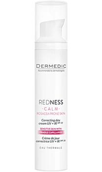 DERMEDIC REDNESS CALM Krem korygujący na dzień UV+ IR, 40ml