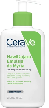 CeraVe Nawilżająca Emulsja do mycia, skóra normalna i sucha, 236ml