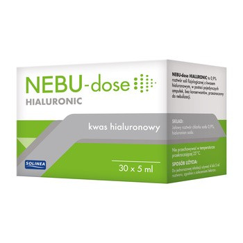 Nebu-Dose hialuronic roztwór do inhalacji, 30 ampułek