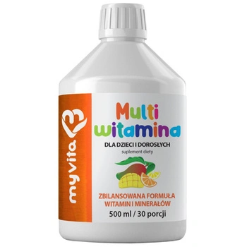 MyVita Multiwitamina płyn, 500 ml