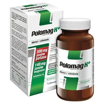 POLOMAG K+, 90 tabletek powlekanych