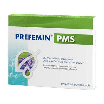 Prefemin PMS 20 mg,  30 tabletek powlekanych