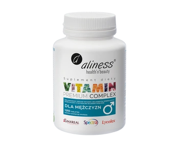 Aliness Vitamin Premium Complex dla mężczyzn, 120 kapsułek