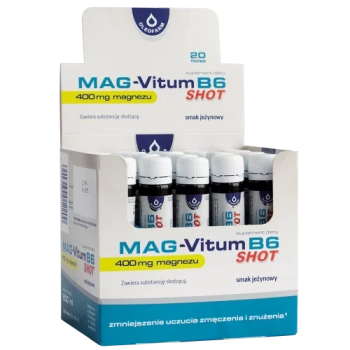 Mag-Vitum B6 Shot, 20 fiolek po 25 ml