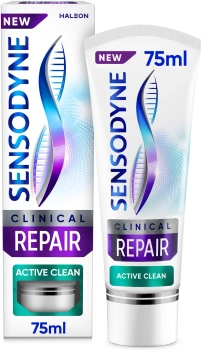 Sensodyne Clinic Repair Active Clean Pasta do zębów, 75 ml