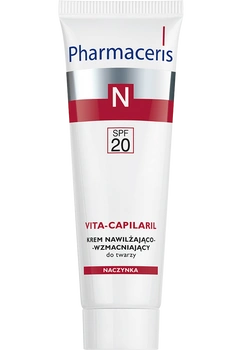 Pharmaceris N Vita-Capilaril Krem nawilżająco-wzmacniający SPF 20 do twarzy, 50 ml