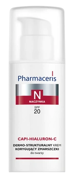 PHARMACERIS N CAPI-HIALURON-C Dermo-strukturalny krem korygujący zmarszczki na dzień SPF20, 50ml