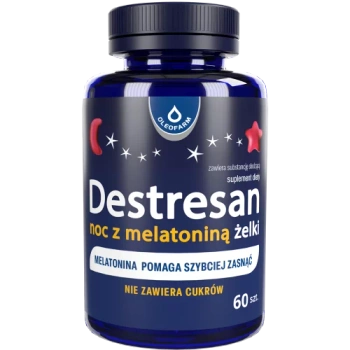 Destresan Noc Z Melatoniną, 60 żelków